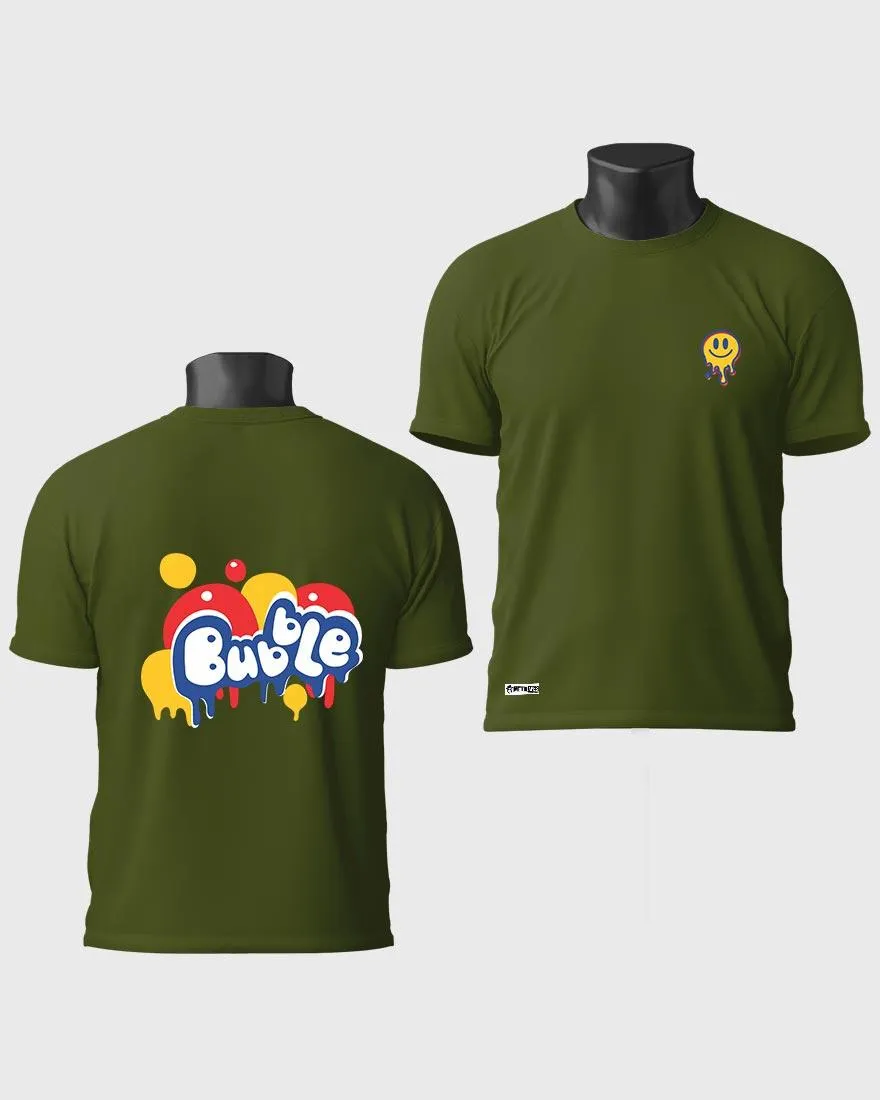 Mens Regular Tshirt Funky Bubble