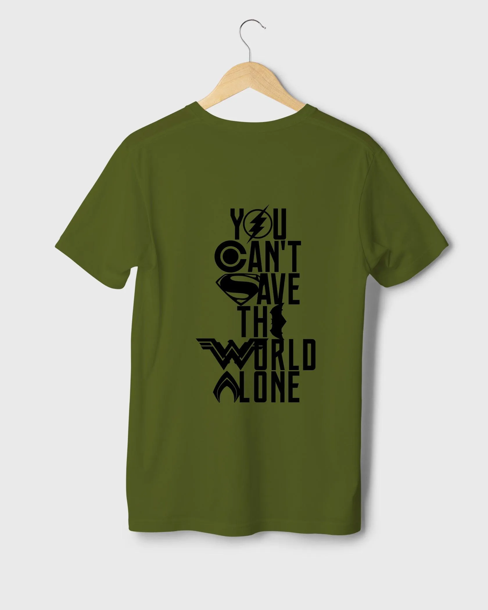 Mens Regular Tshirt Movies & Series Justice League Team