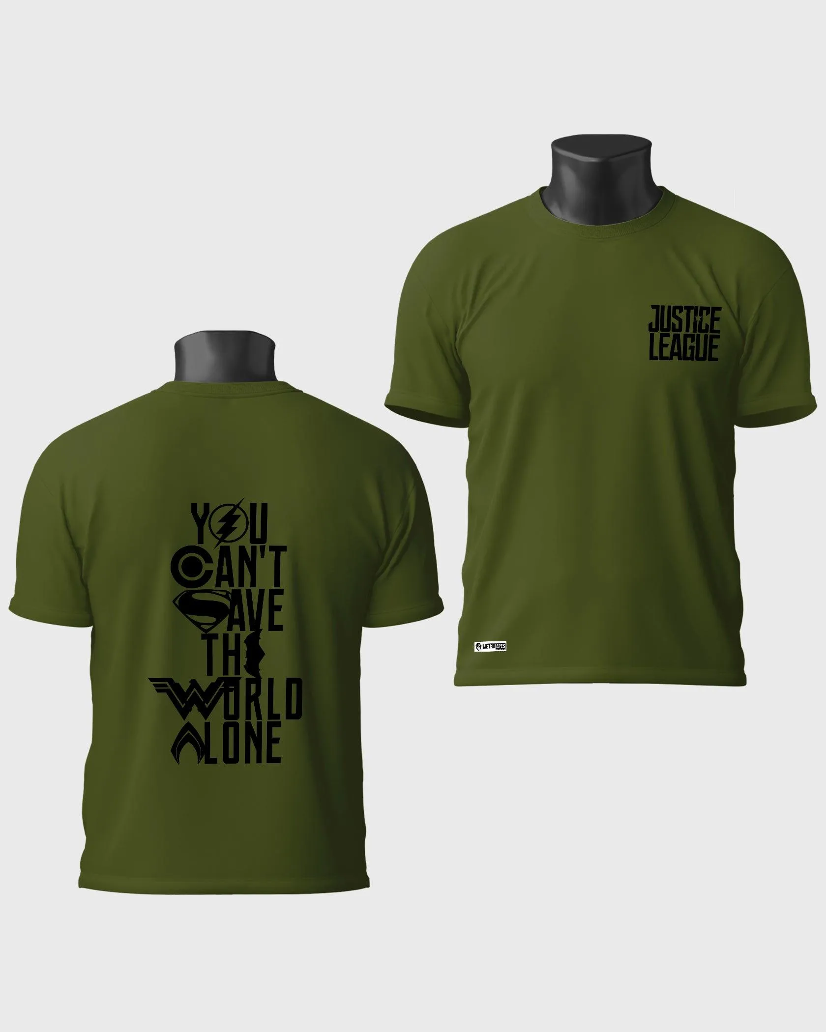 Mens Regular Tshirt Movies & Series Justice League Team