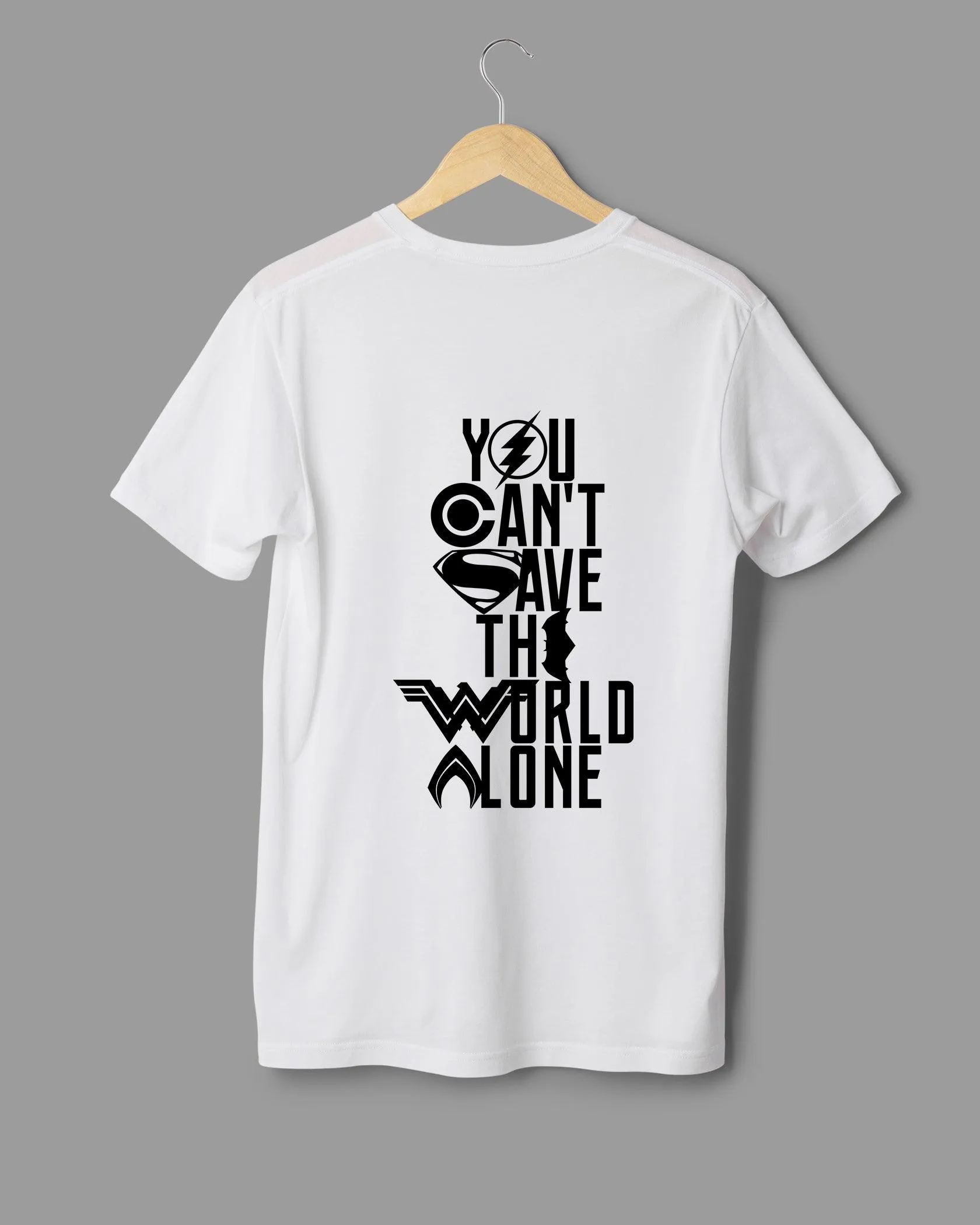 Mens Regular Tshirt Movies & Series Justice League Team