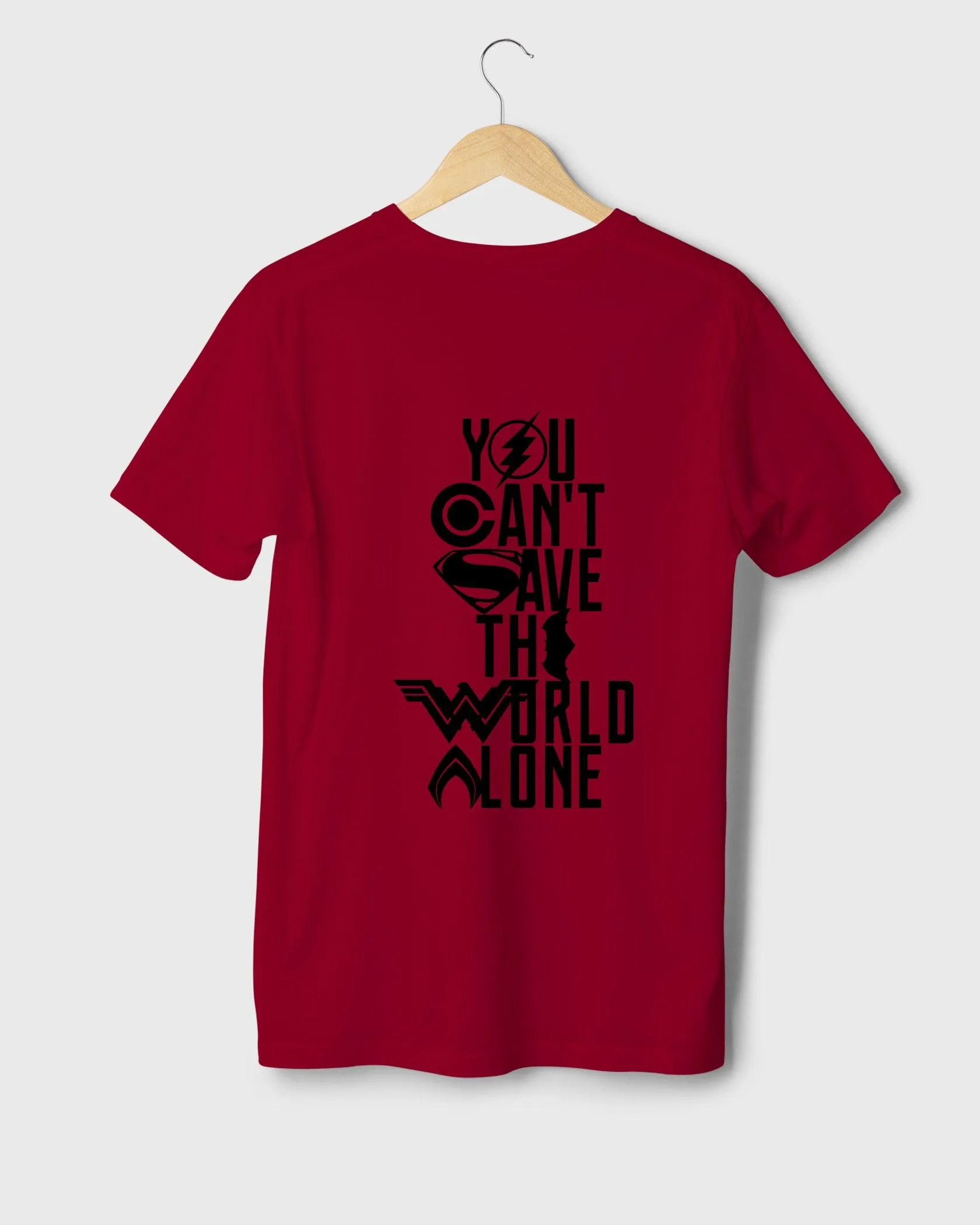 Mens Regular Tshirt Movies & Series Justice League Team