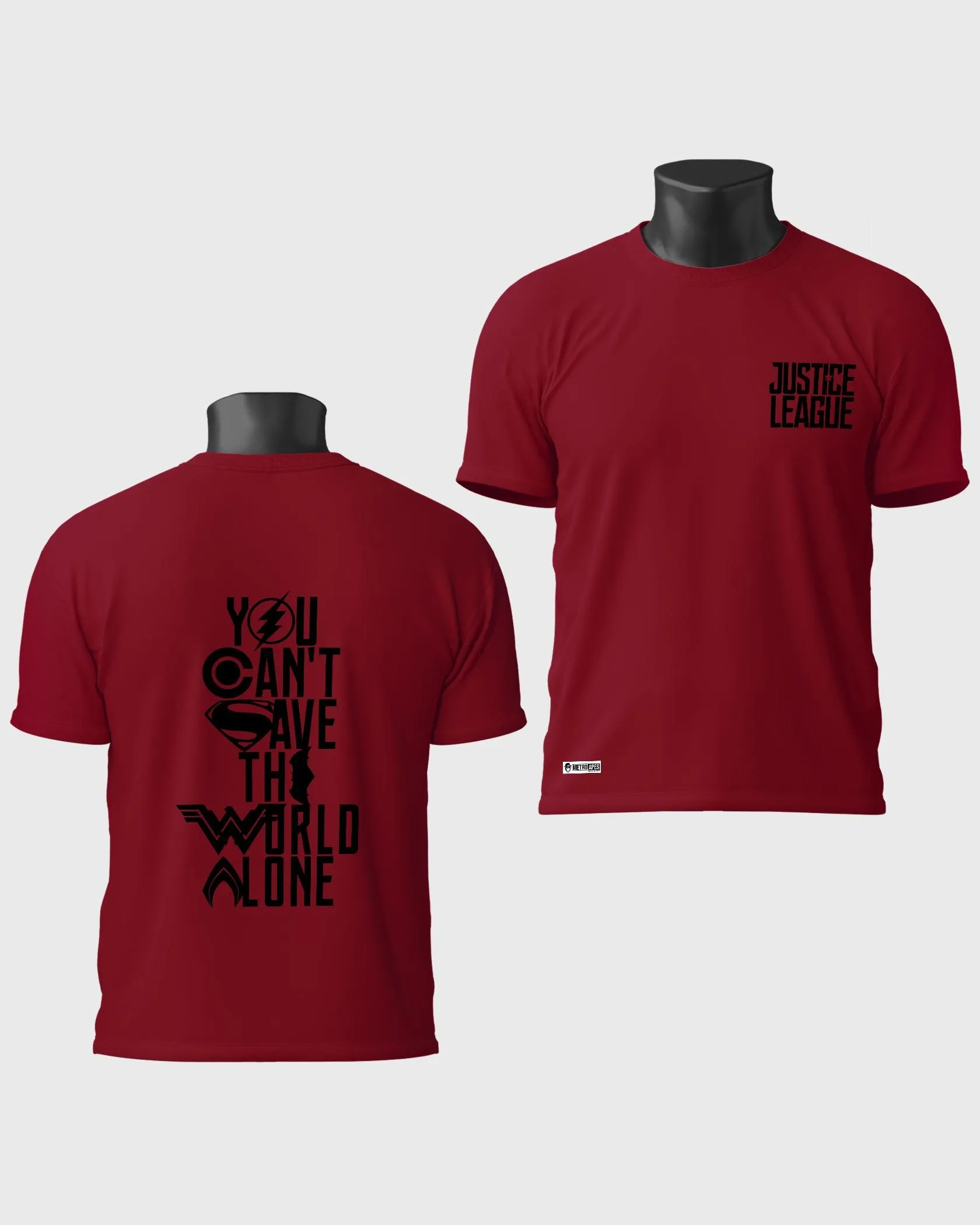 Mens Regular Tshirt Movies & Series Justice League Team