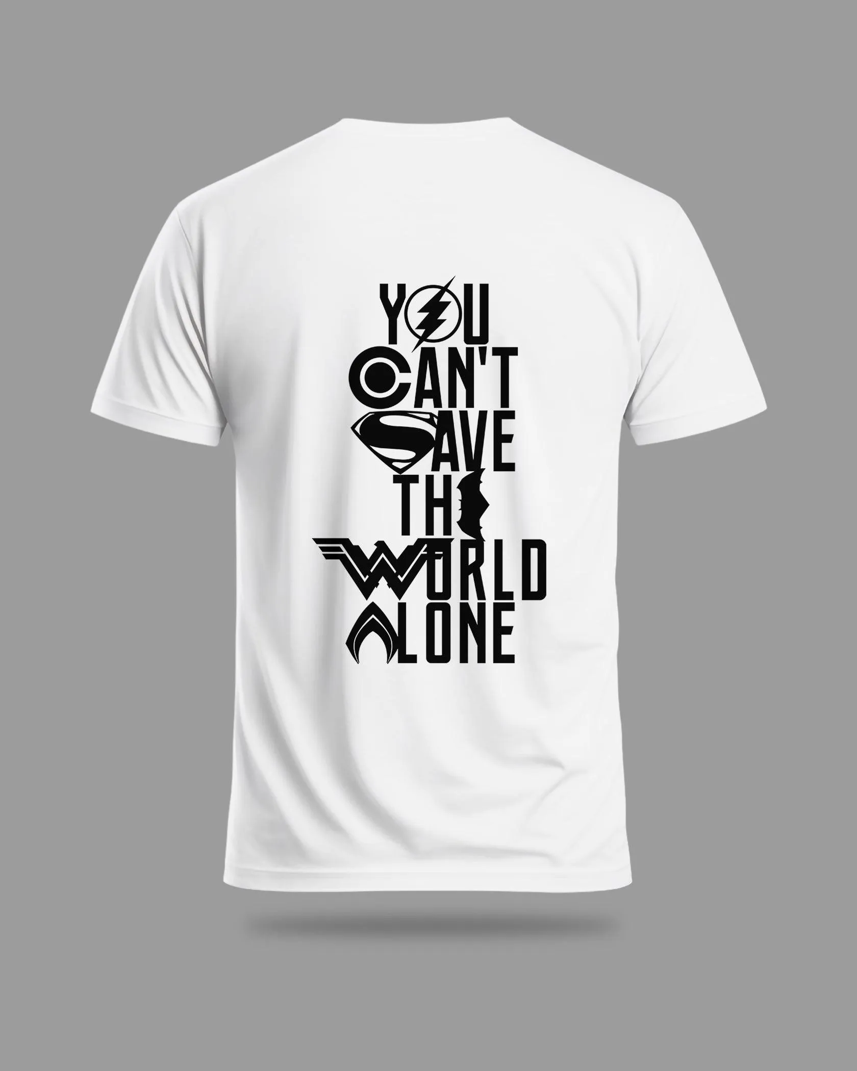 Mens Regular Tshirt Movies & Series Justice League Team