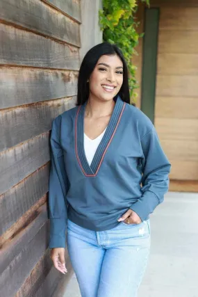 Mia Fleece Nursing Pullover