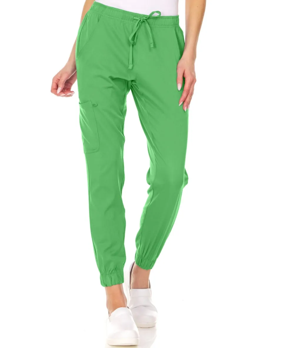 Mini Marilyn Elastic Waist Cargo Joggers