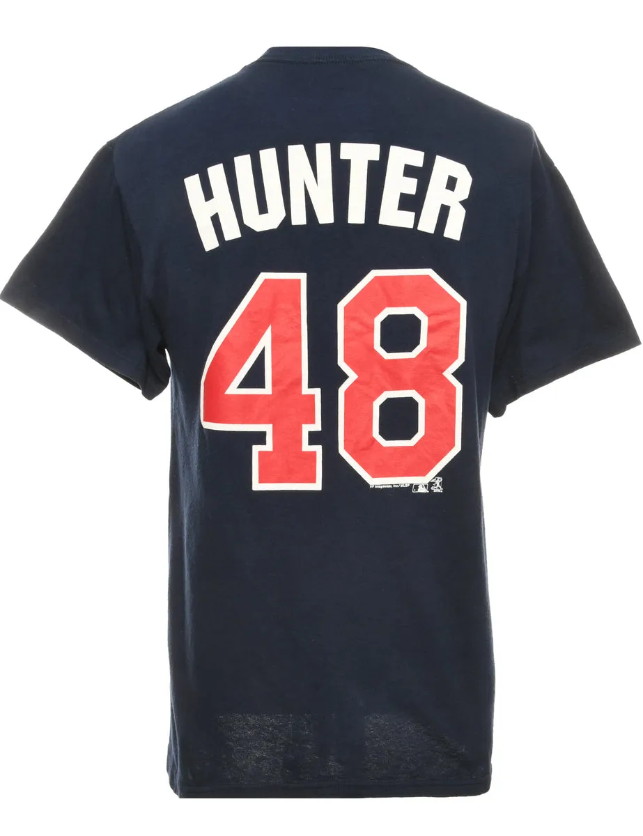 MLB Minnesota Navy Sports T-shirt - M
