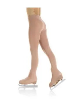 Mondor Evolution Boot Cover Light Tan Girls New Skate Tights
