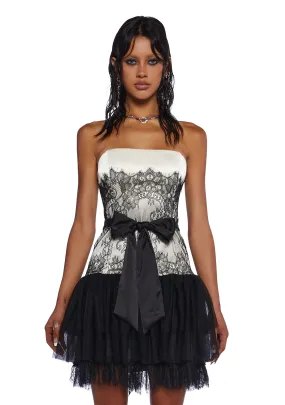 Moonlight Heartbreak Mini Dress
