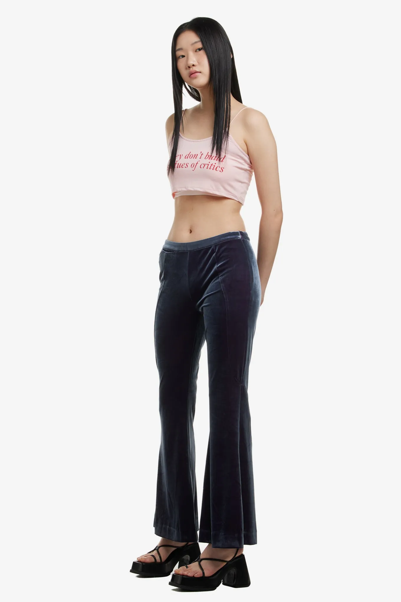 MOVING SURFACES FLARED TROUSERS