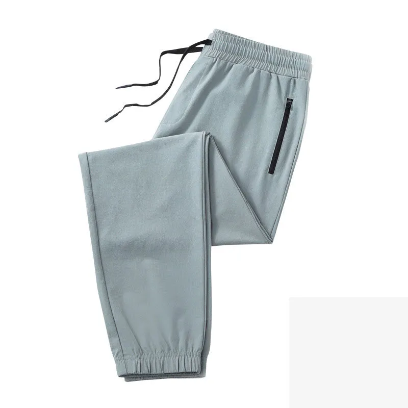 New Nylon Four-Way Stretch Sports Pants