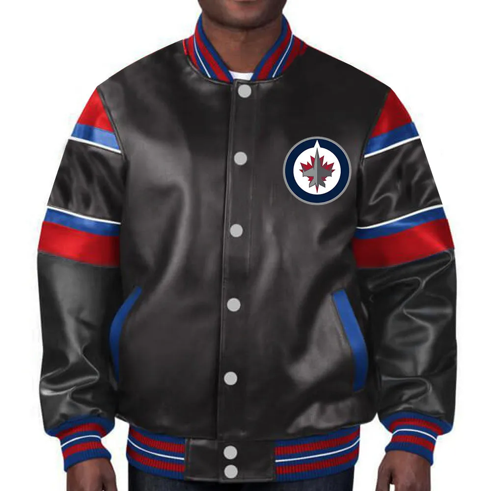 NHL Winnipeg Jets Leather Jacket