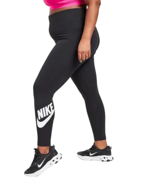 Nike Essential High-Waisted Leggings Plus Size (DC6950 010) - TI6 - 5