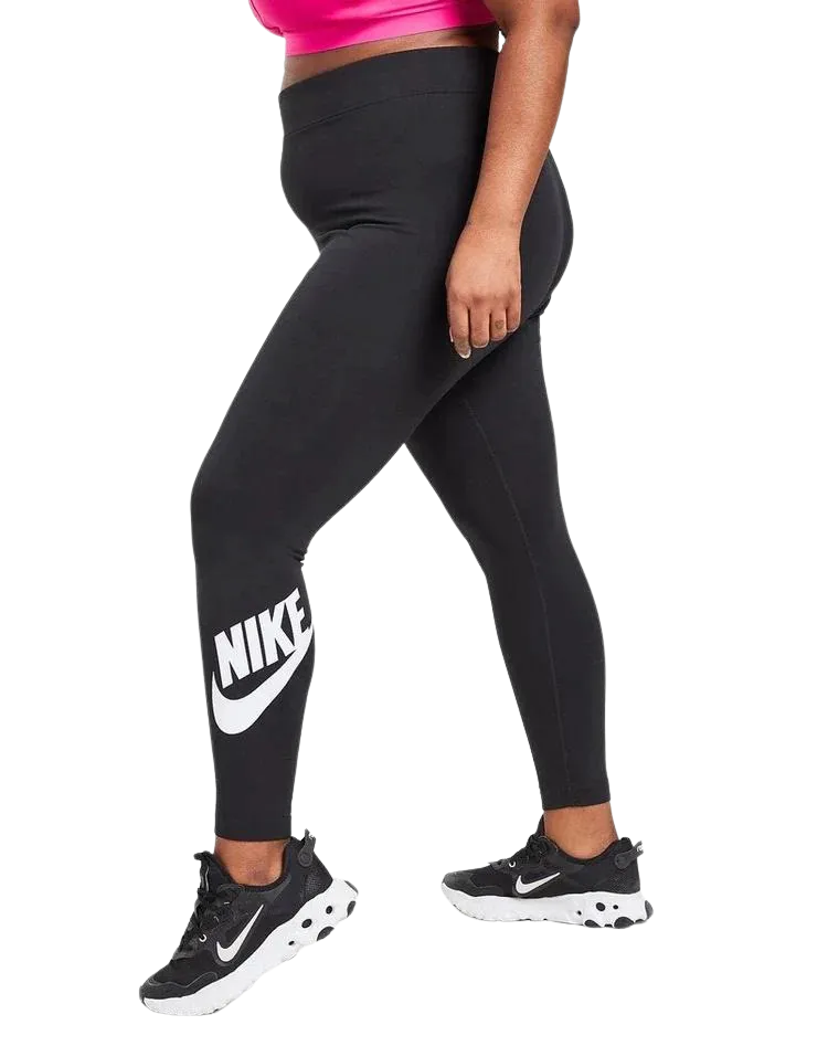Nike Essential High-Waisted Leggings Plus Size (DC6950 010) - TI6 - 5