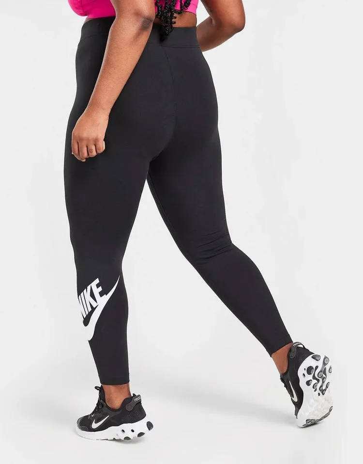 Nike Essential High-Waisted Leggings Plus Size (DC6950 010) - TI6 - 5