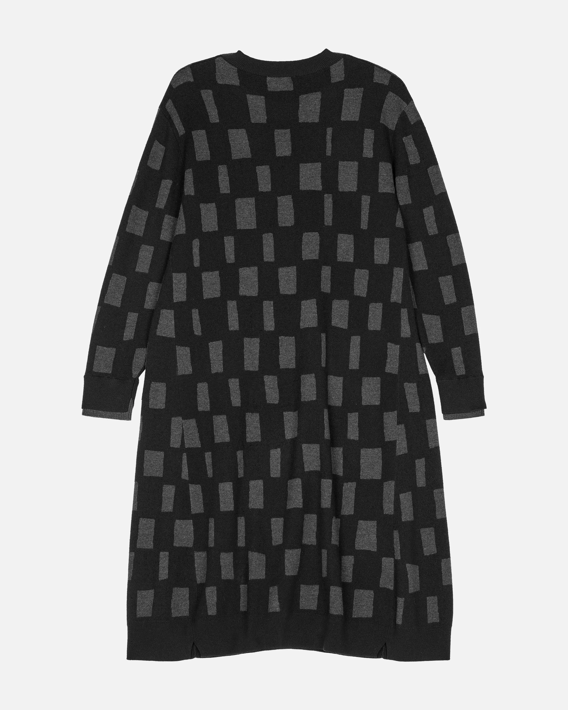 Noppa Myrk Long Sleeve Knit Dress 105cm