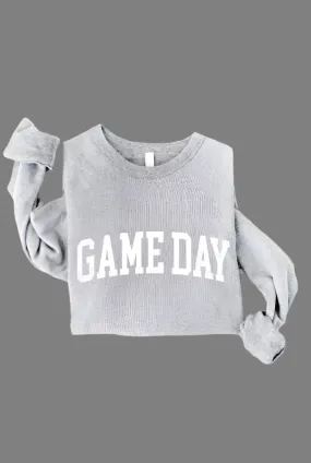 OAT COLLECTIVE - GAME DAY Graphic Sweatshirt: ATHLETIC HEATHER Medium