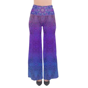 Octopus Flower Palazzo Pants