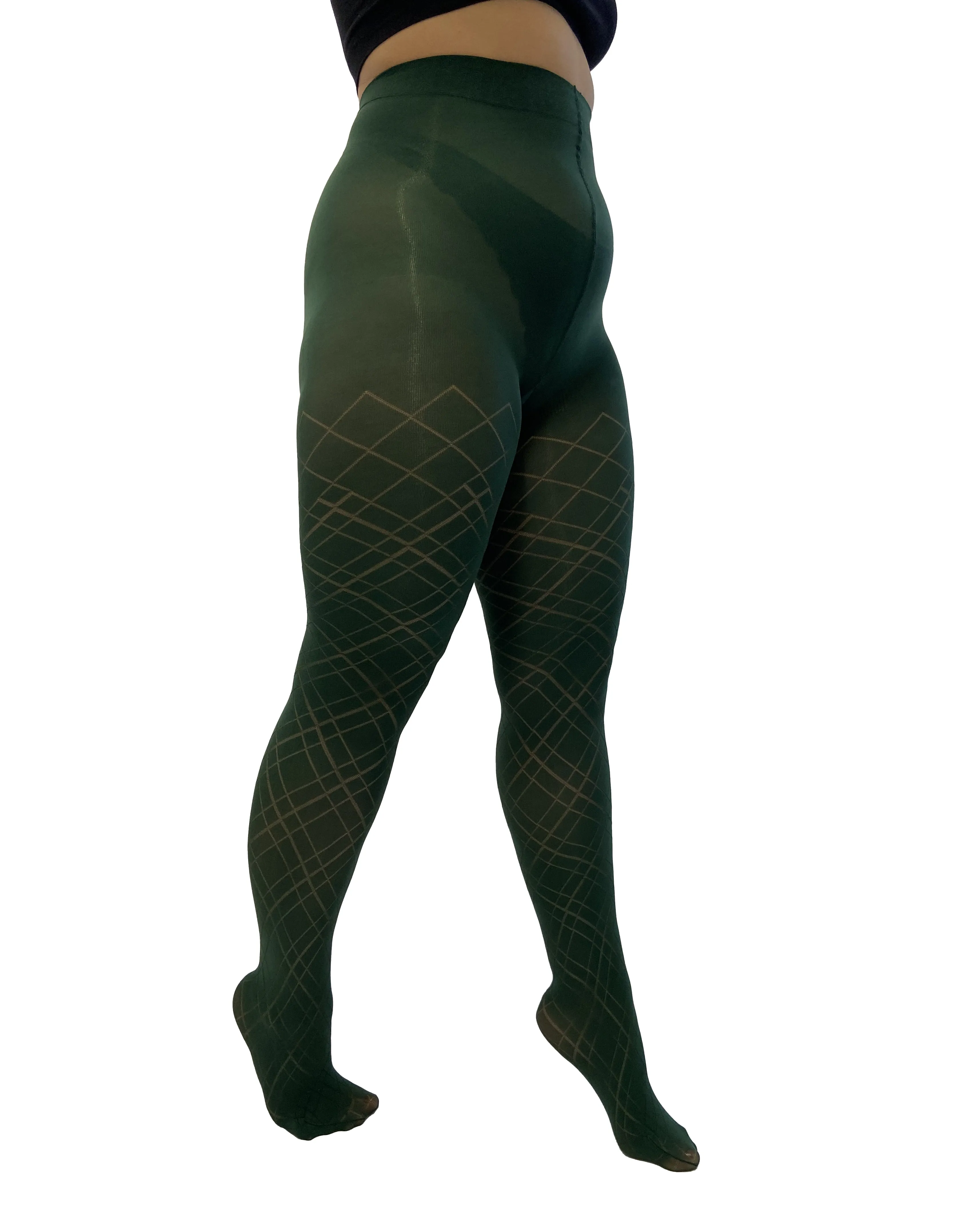 Opaque Diamond Curvy Super Stretch Tights