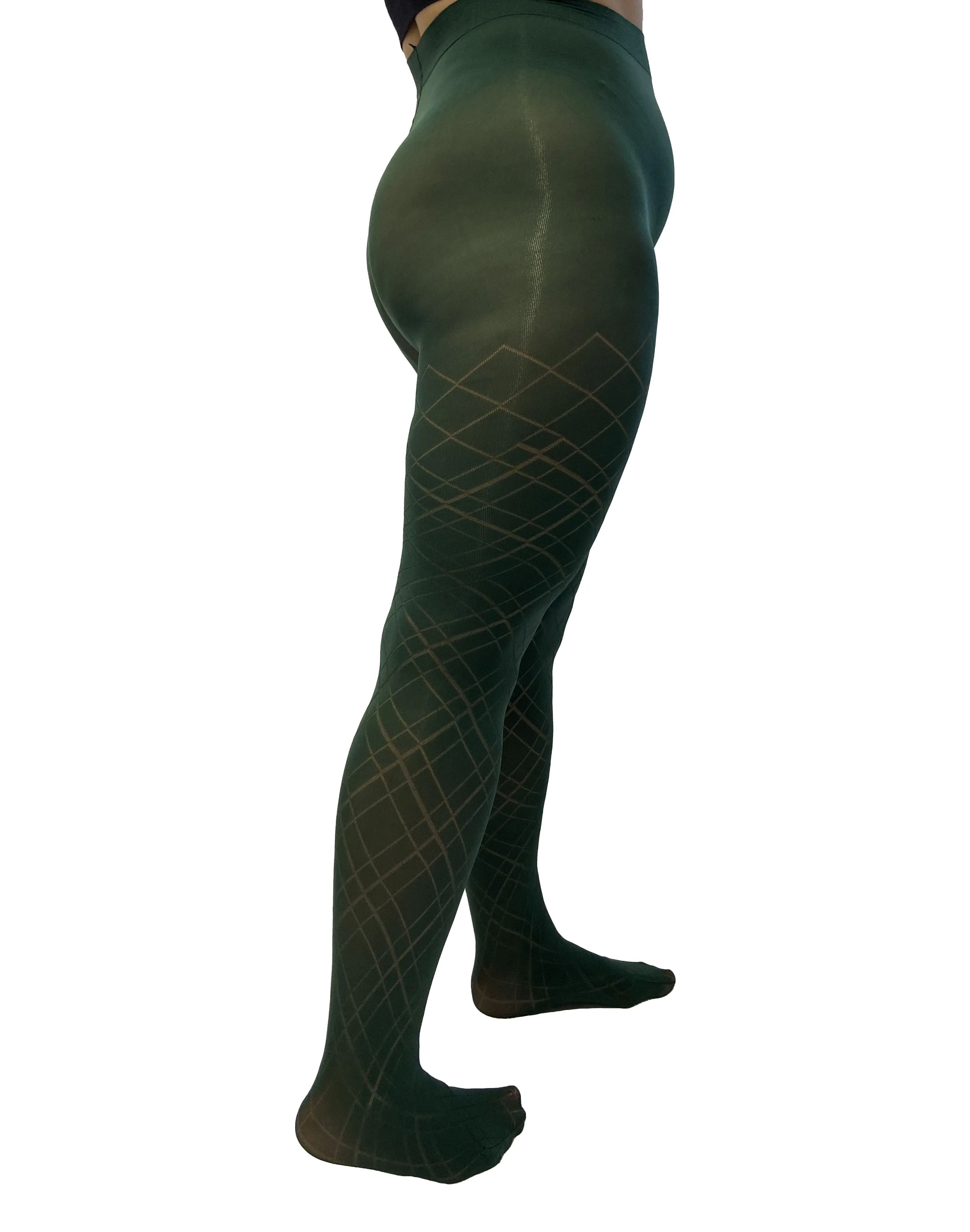 Opaque Diamond Curvy Super Stretch Tights