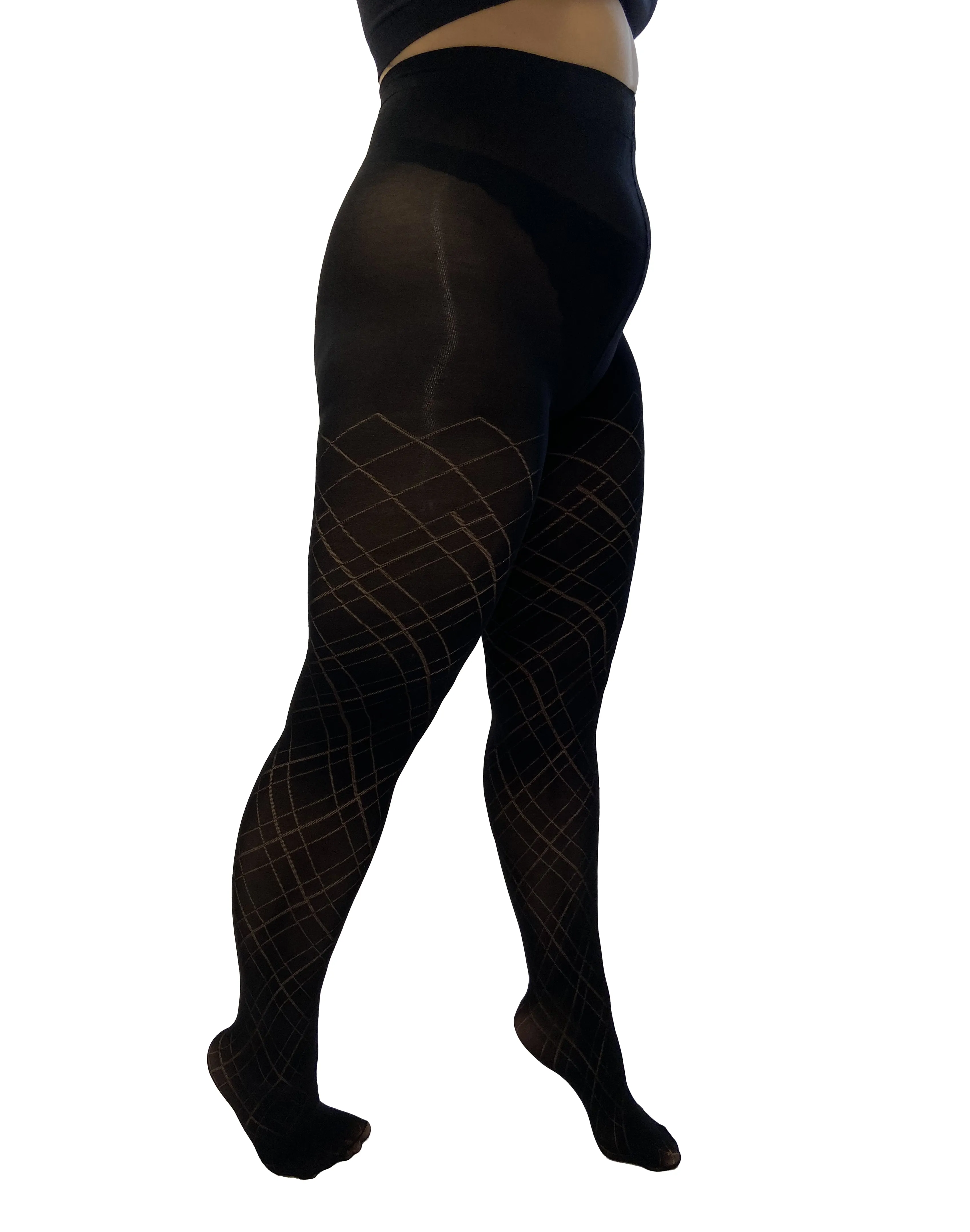 Opaque Diamond Curvy Super Stretch Tights