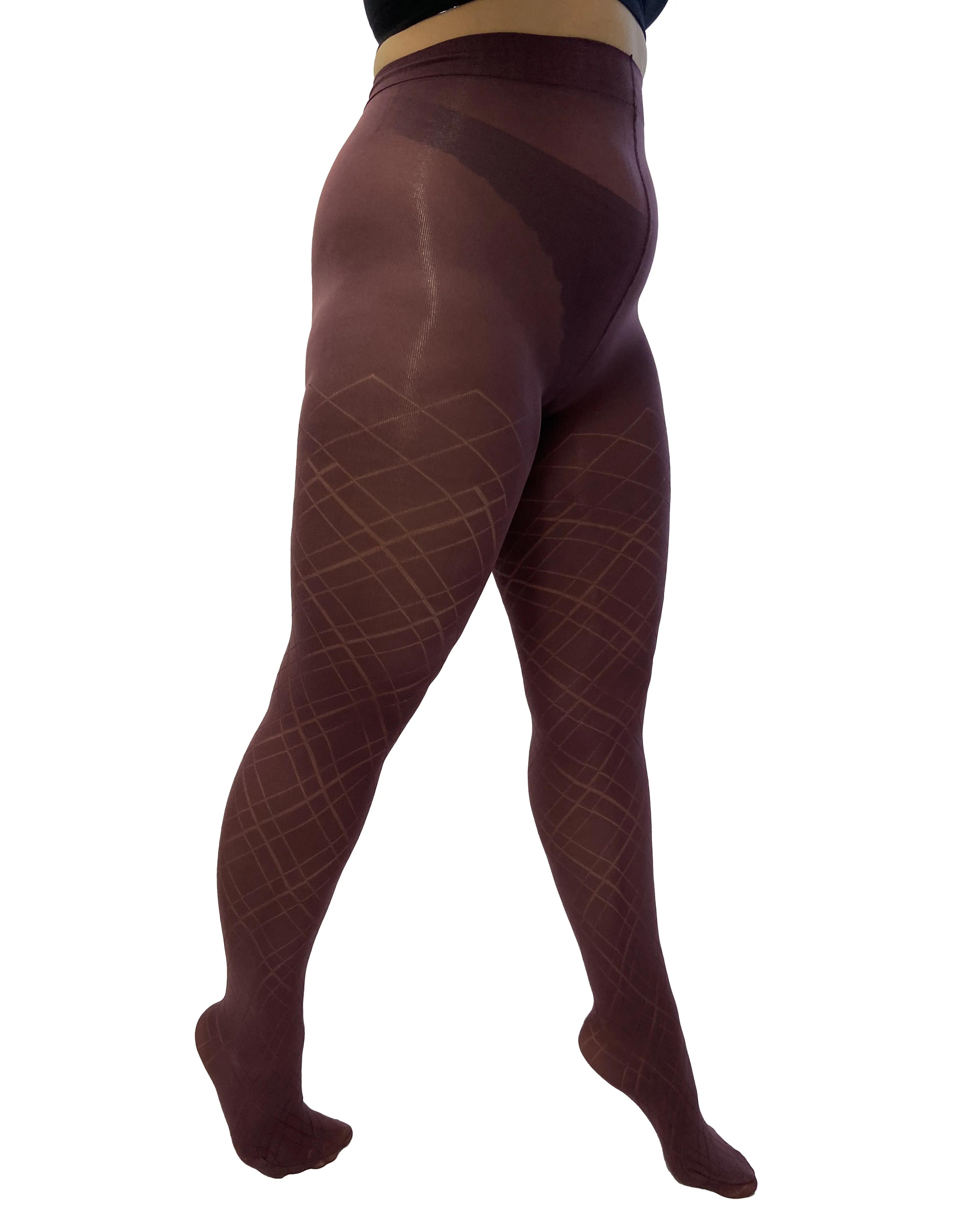Opaque Diamond Curvy Super Stretch Tights