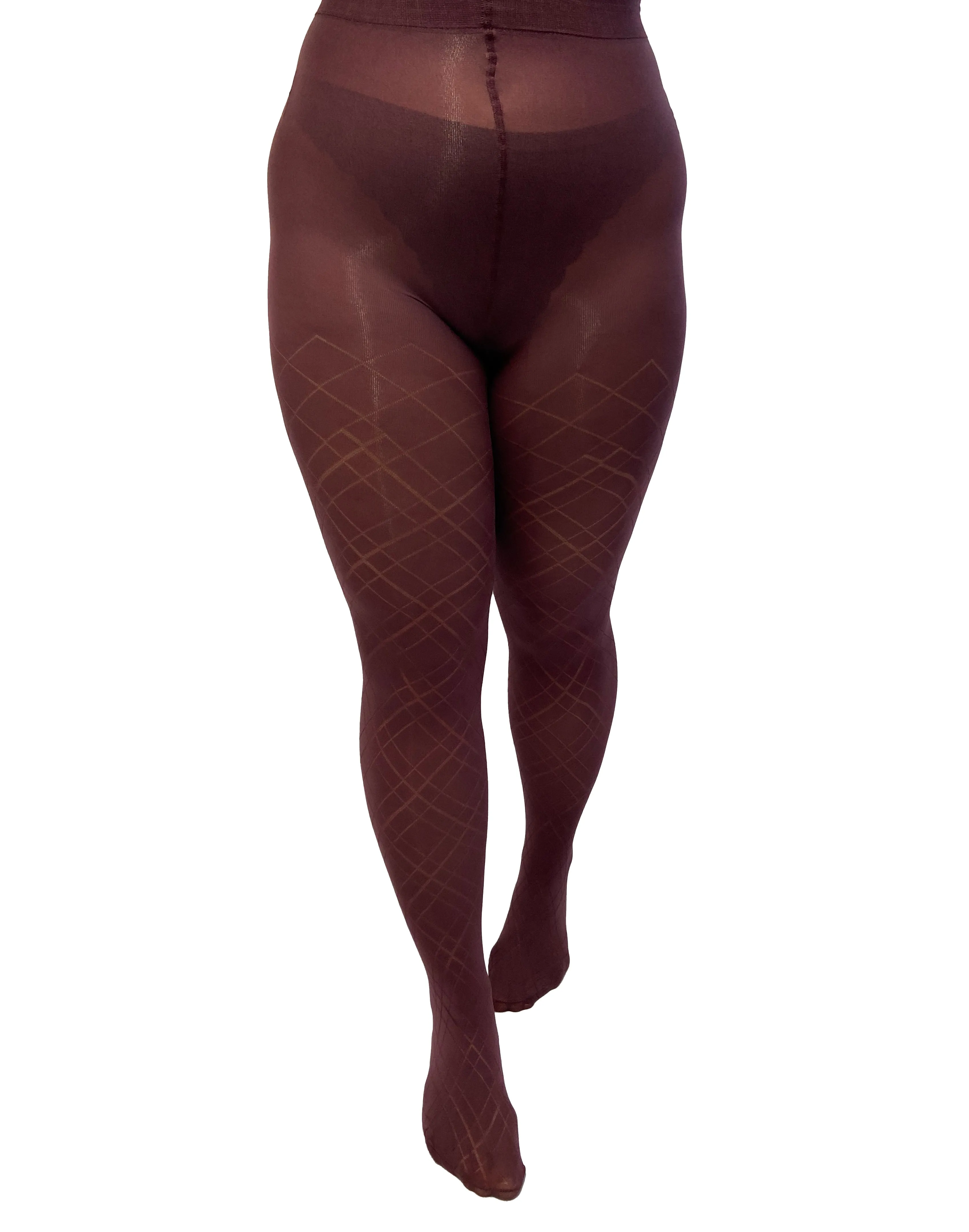 Opaque Diamond Curvy Super Stretch Tights