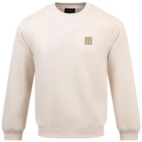 Organic Cotton Course Pullover Sweatshirt Sand - 2024