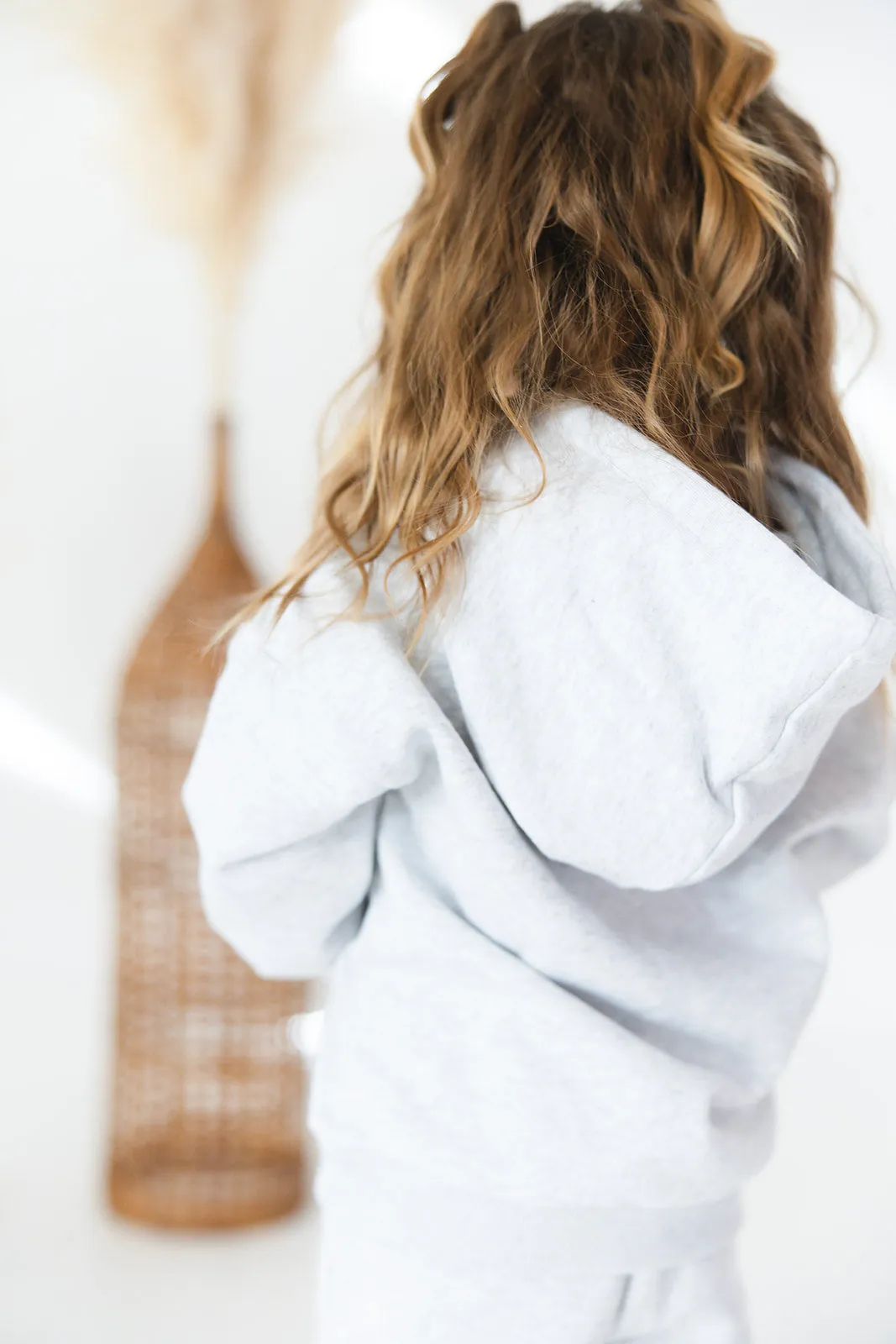 Organic Cotton Hoodie & Jogger Set | Gray