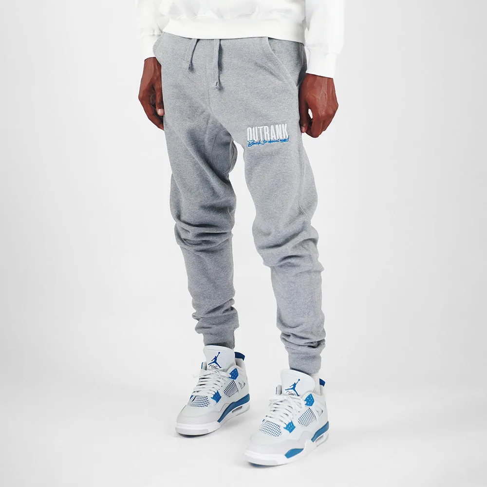 Outrank Sweatpants - Back To Doin' Me Embroidered