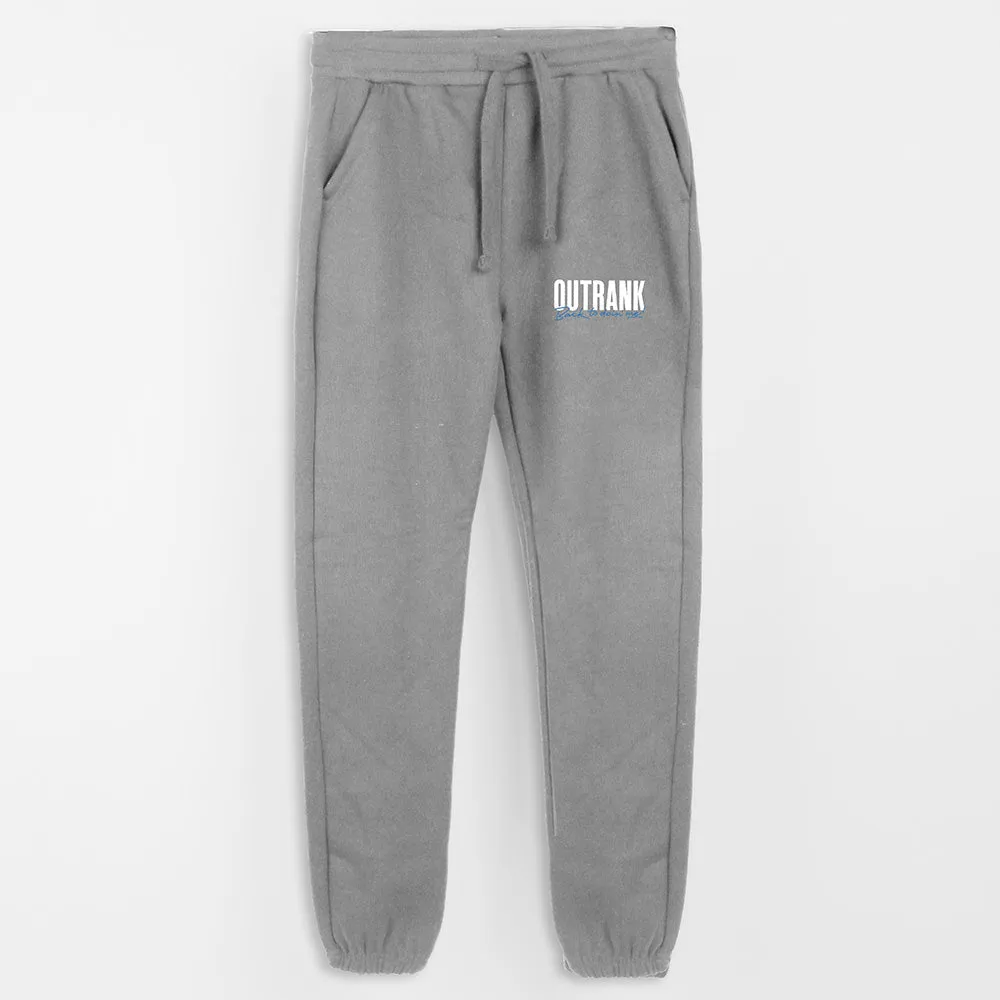 Outrank Sweatpants - Back To Doin' Me Embroidered