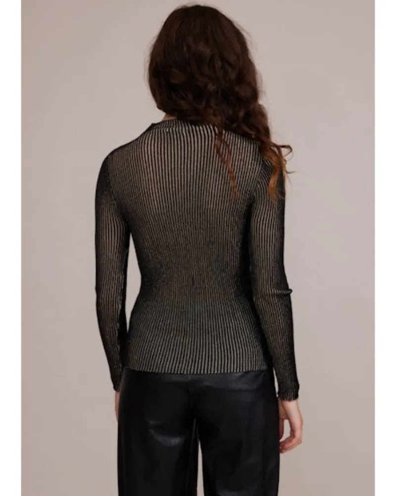 Pacie Knit Long Sleeve Knit Top