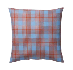 Pello Linen Blue Jay Euro Pillowcase Set