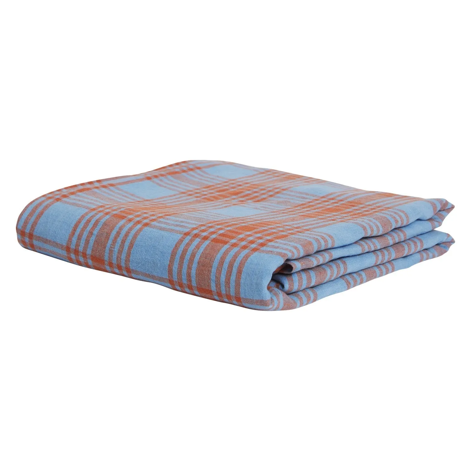 Pello Linen Sheets - Blue Jay - Fitted Sheet