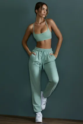 Petite Jogger Bottoms in Sage