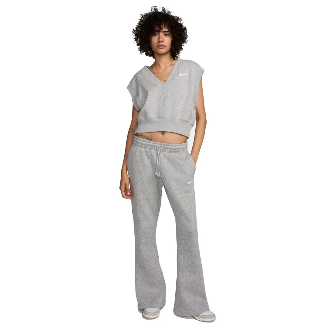 Phoenix Fleece Mid-Rise Flared Trousers