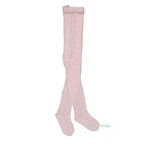 Pink Lace Tights