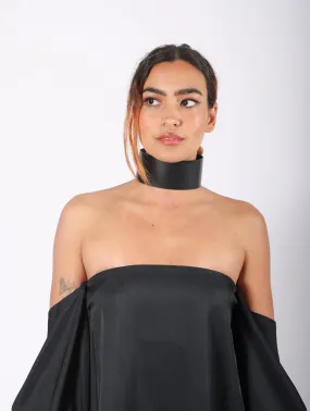 PL Choker in Black by Aumorfia