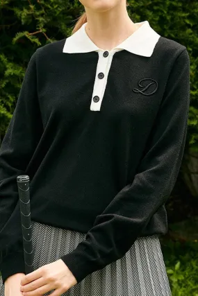 [PlayDEBB]Polo KNIT_BK(DDCMK2005M)
