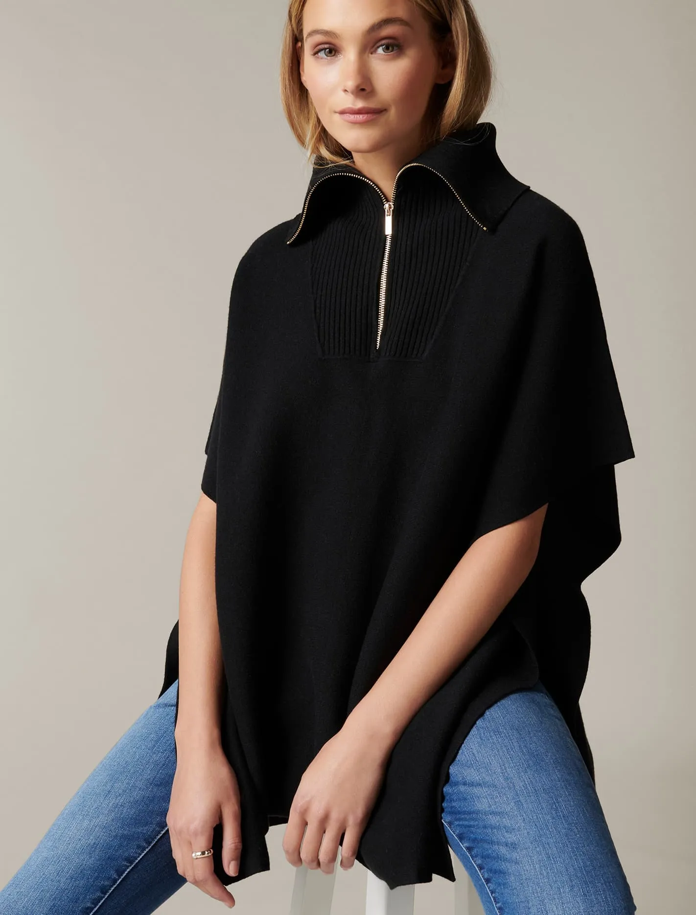 Prato Knit Cape