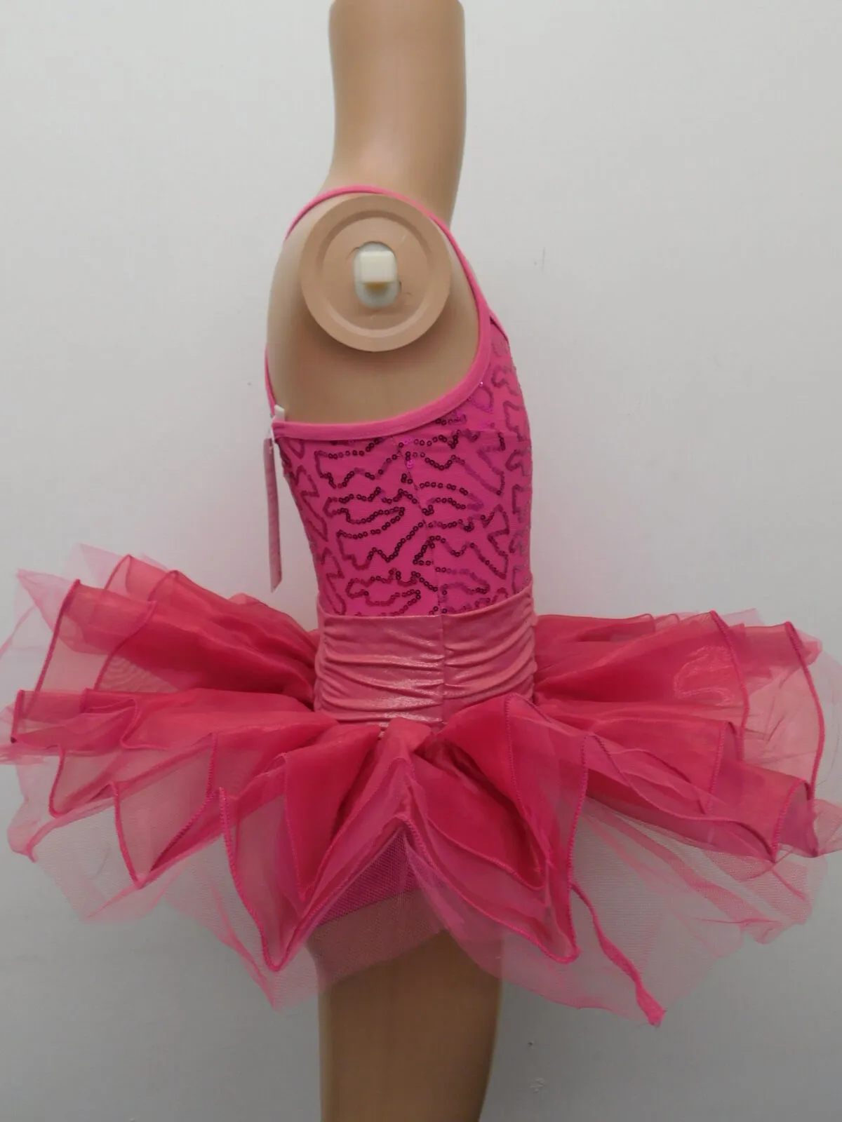 Pre-Owned Costume IBTOM   Medium Child Hot Pink  Ballet