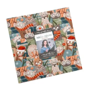 Purrfect Christmas Layer Cake - Moda 39040LC
