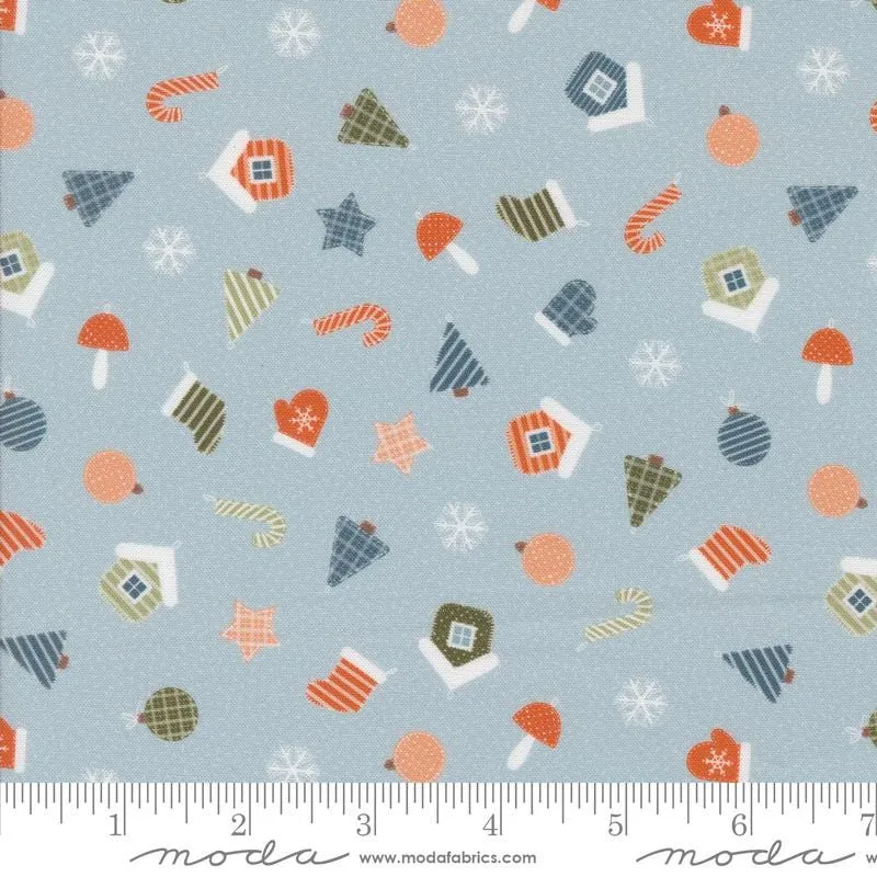 Purrfect Christmas Layer Cake - Moda 39040LC