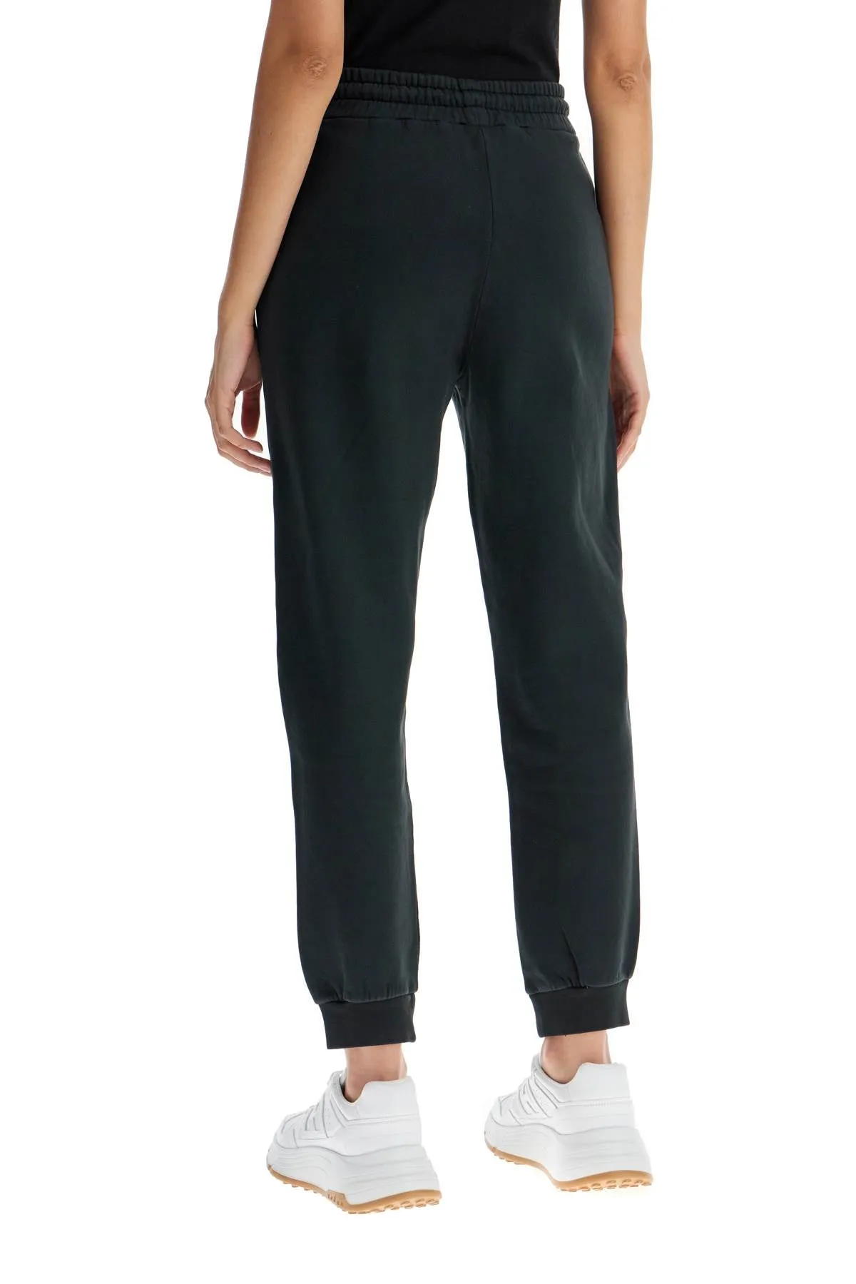 "love birds embroidered joggers for