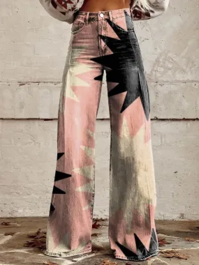 Retro Flared Pants | Geometry Collection