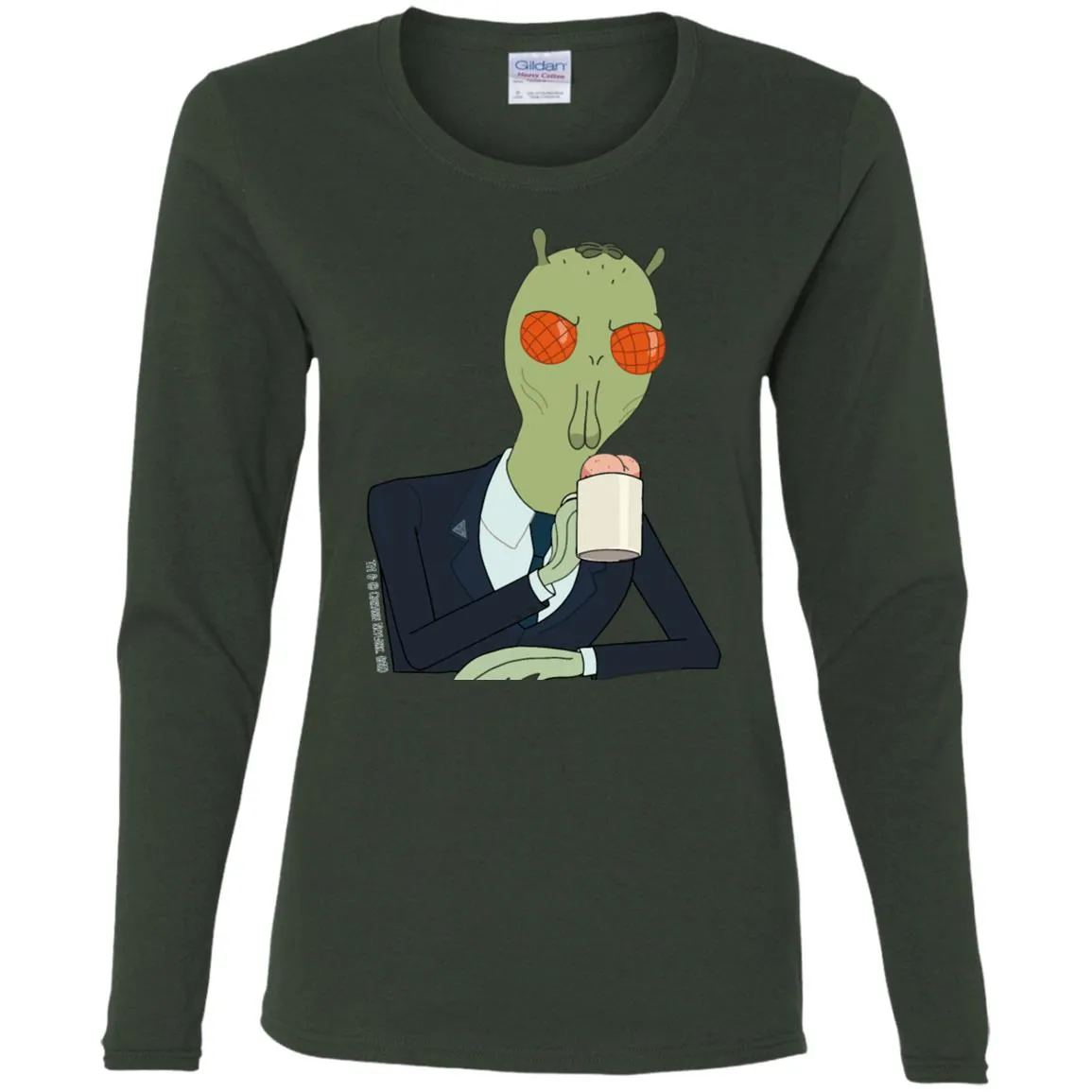Rick And Morty Cornvelious Daniel Women Long Sleeve Shirt