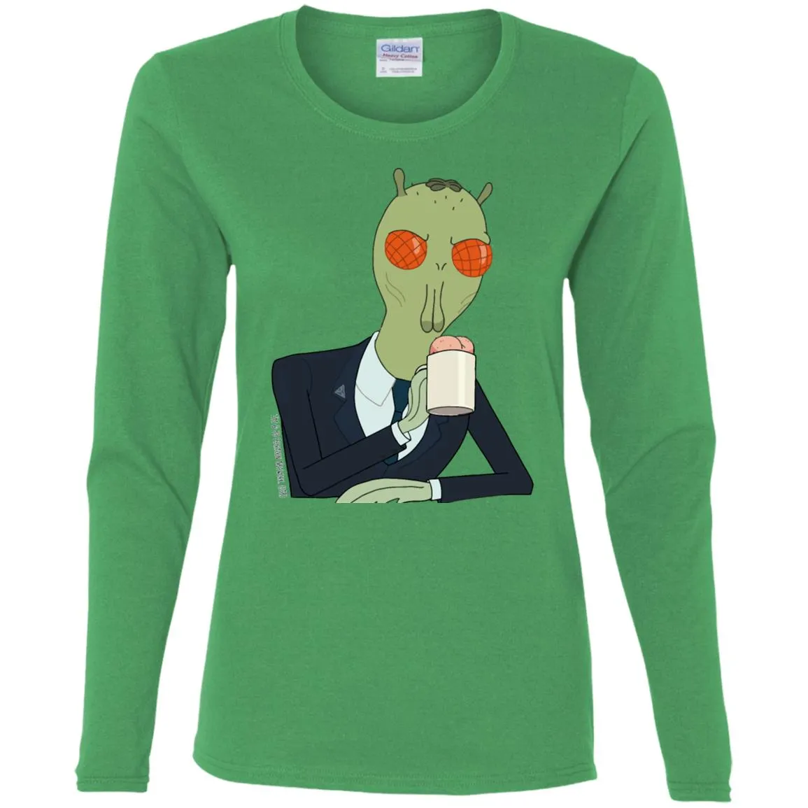Rick And Morty Cornvelious Daniel Women Long Sleeve Shirt