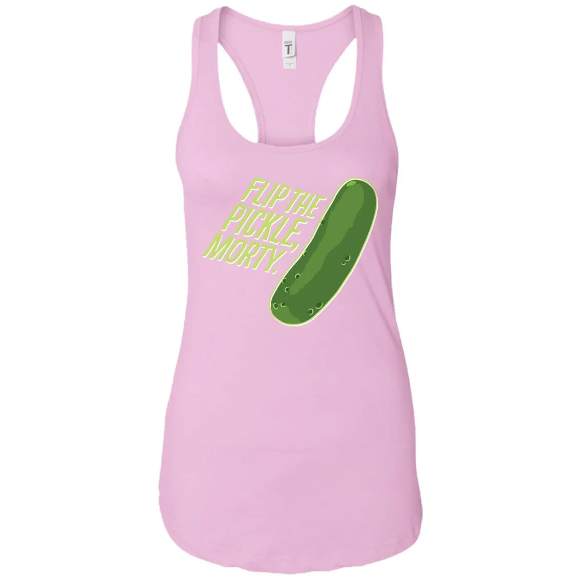 Rick And Morty Flip The Pickle Quote Women Tank