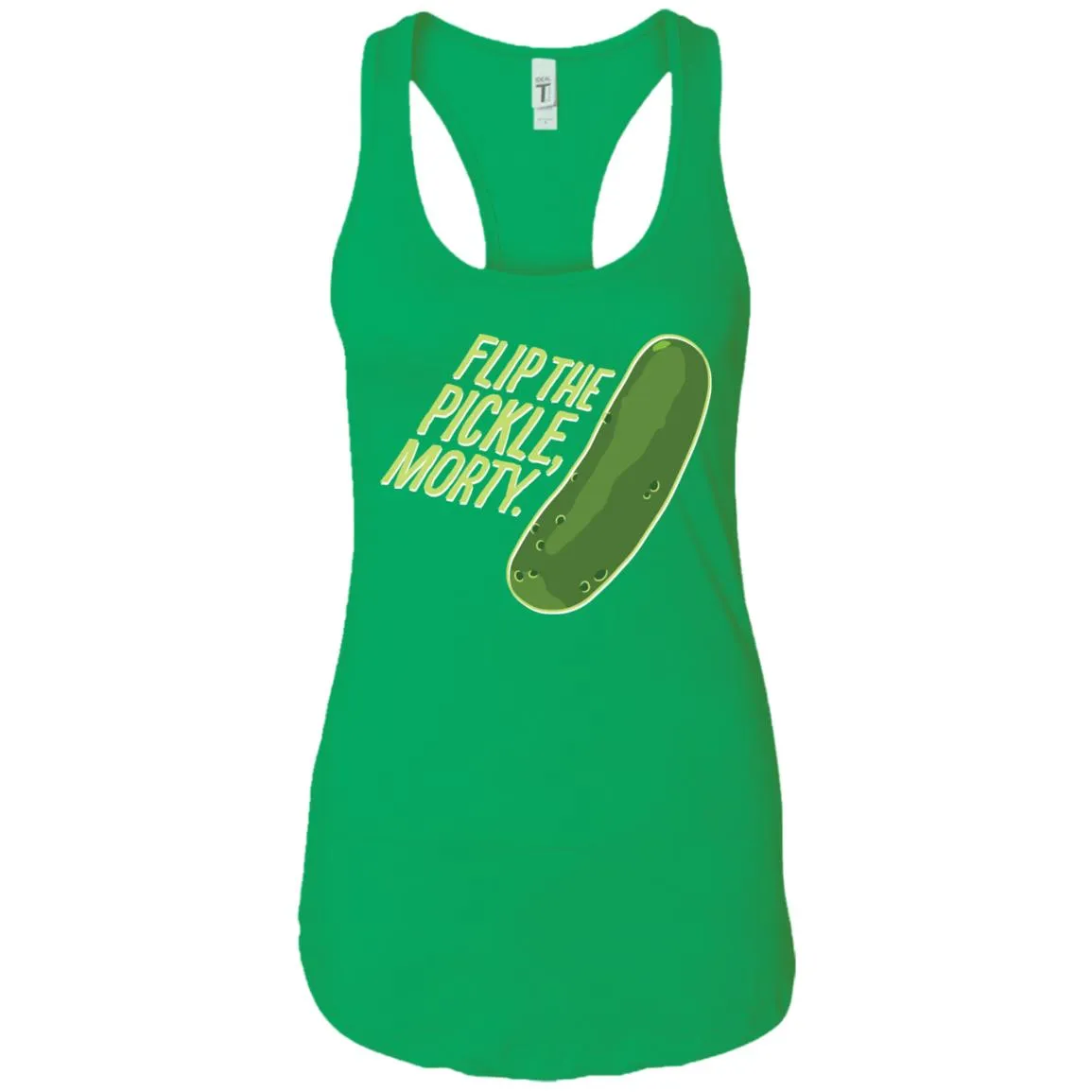 Rick And Morty Flip The Pickle Quote Women Tank