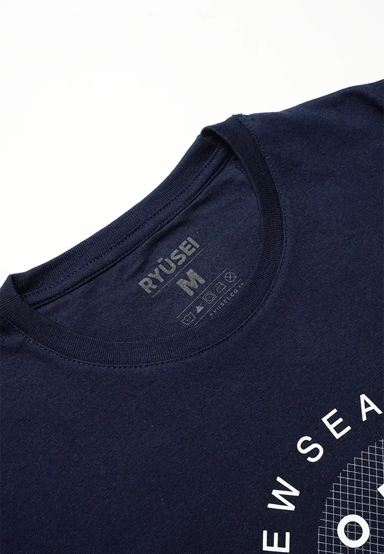 Ryusei Tshirt Season Authentic Navy
