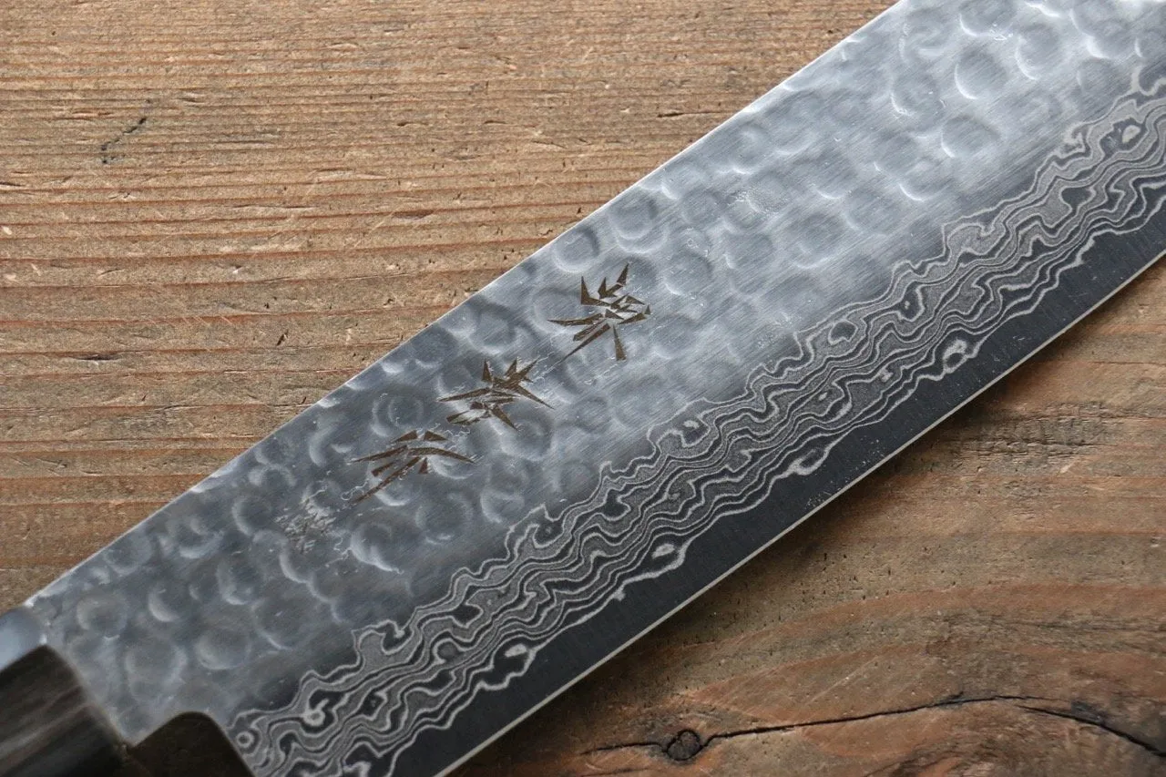Sakai Takayuki 45 Layer Damascus AUS10 Nakiri Japanese Chef Knife 160mm with Magnolia Handle